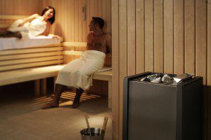 Sauna met EOS Hercules oven