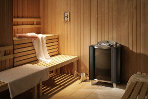 Sauna met EOS Germanius oven