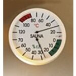Thermo-hygrometer in kunststof omkasting