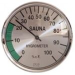 Sauna hygrometer