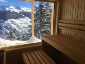 Sauna Iceberg te Zwitserland