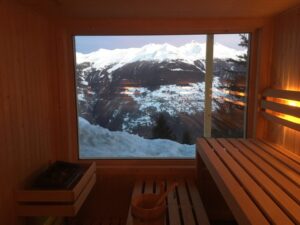Sauna Iceberg te Zwitserland