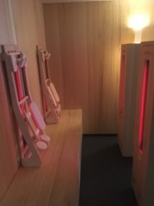 Fitline Maassluis IR lamp met Halu ruggesteun
