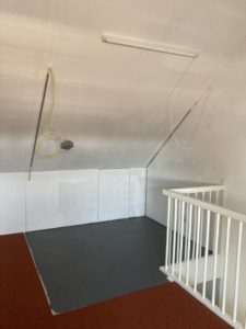 Sauna Vlaardingen met schuin plafond