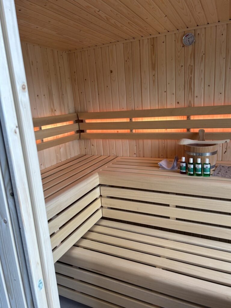 Sauna te Raamsdonk interieur